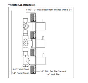 Multi Color Water Powered Led Shower with Adjustable Body Jets and Mixer, All in One Installation Manuals