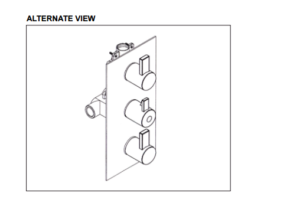 Multi Color Water Powered Led Shower with Adjustable Body Jets and Mixer, All in One Installation Manuals