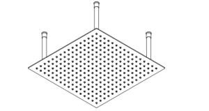 20″ Stainless Steel Multi Color Water Powered Led Shower with Digital Control, All in One Installation Manuals