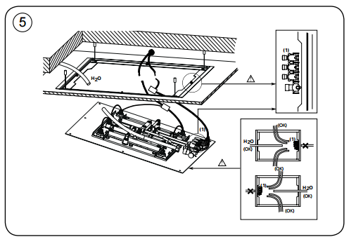 20″ Recessed LED Rain Shower Head, All in One Installation Manuals