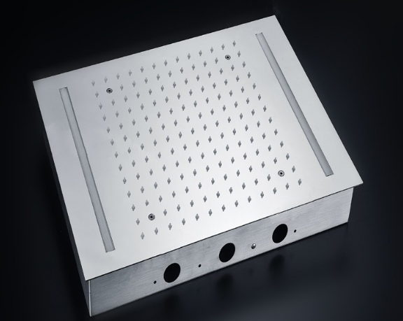 Lima Multi Color Water Powered Led Shower with Adjustable Body Jets and Mixer, All in One Installation Manuals