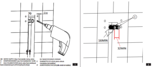Lecce Luxury Shower System with 6 Round Body Massage Jets, All in One Installation Manuals