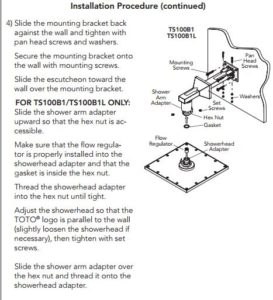 Thermostatic 8, 10, 12, 16, 20, 24″ Square Rain Shower System Set – Rain Shower Head, All in One Installation Manuals