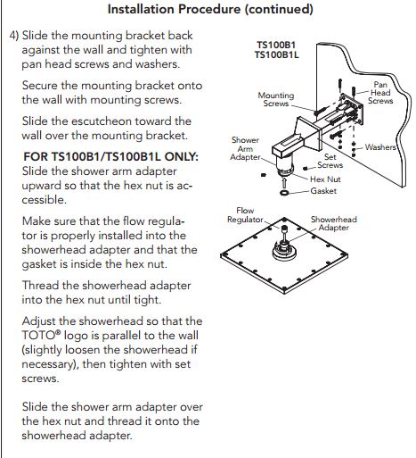 Multi Color Water Powered Led Shower with Adjustable Body Jets and Mixer, All in One Installation Manuals