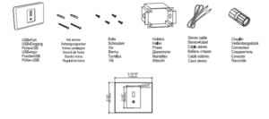 Super Luxury Recessed LED Large Waterfall Rainfall Shower System with 6 Body Jets Hand Shower, All in One Installation Manuals