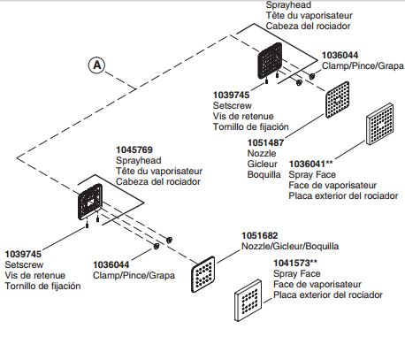 Royal Multi Color Water Powered Led Shower with Adjustable Body Jets and Digital Mixer, All in One Installation Manuals