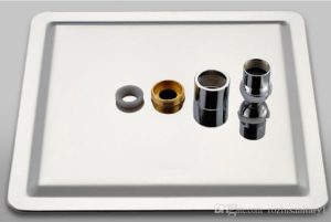 Fontana Rivera Light Oil Rubbed Bronze LED Rain Shower Head – Shower Head Size 12″, 16″, All in One Installation Manuals