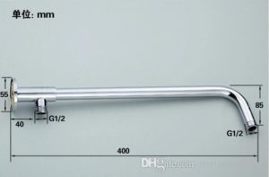 Fontana Rivera Light Oil Rubbed Bronze LED Rain Shower Head – Shower Head Size 12″, 16″, All in One Installation Manuals