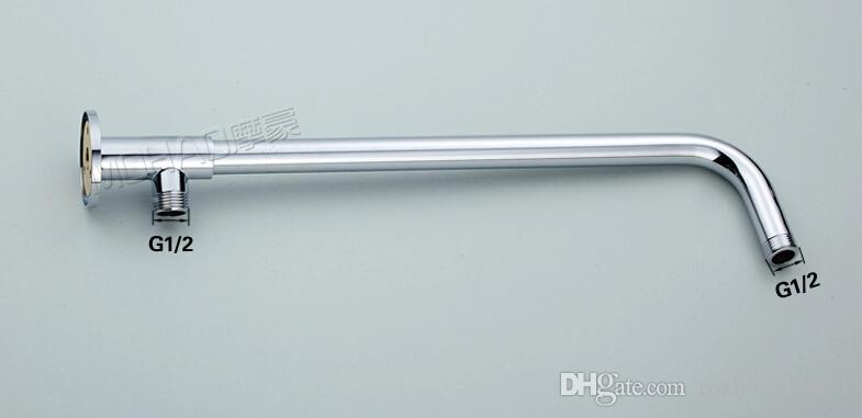 Chrome Finish Square Shower Head System With 4 Body Massage Shower Jets, All in One Installation Manuals