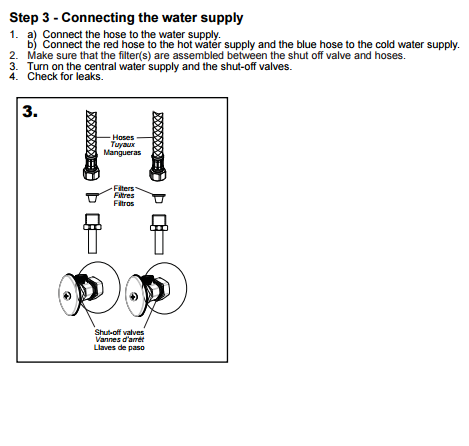 Goose Neck Sensor Faucet, All in One Installation Manuals