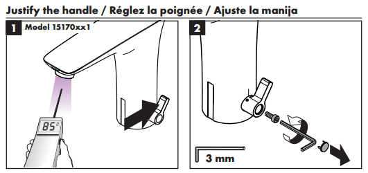 Hugo Automatic Hands Free Faucet, All in One Installation Manuals