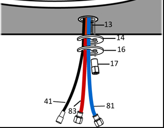 Contemporary Infrared Waterfall Motion Sensor Faucet, All in One Installation Manuals