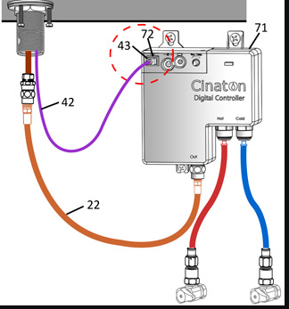 Leo all-in-one Thermostatic Sensor Faucet, All in One Installation Manuals