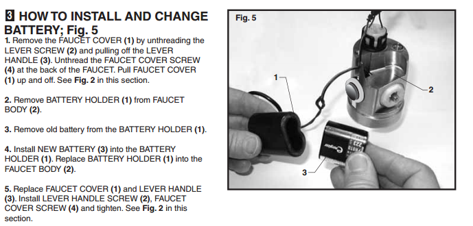 Molino Temperature control Touch Free Faucet, All in One Installation Manuals