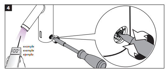 Tripod Automatic Electronic Motion Faucet, All in One Installation Manuals