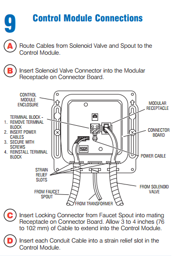 Wall Mount Sensor Faucet, All in One Installation Manuals