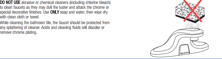 Lenox Sensor Faucets, All in One Installation Manuals