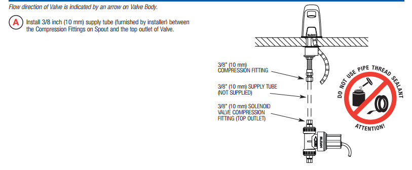 Lenox Sensor Faucets, All in One Installation Manuals