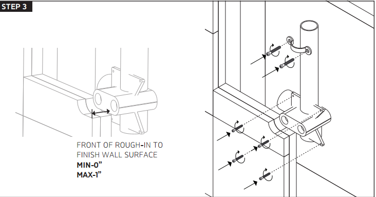Cr&eacute;teil LED Colors Waterfall Rain Gold Tone Finish Shower Set, All in One Installation Manuals