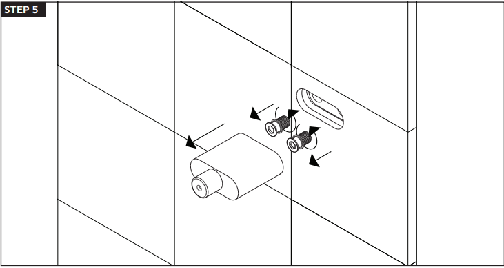Cr&eacute;teil LED Colors Waterfall Rain Gold Tone Finish Shower Set, All in One Installation Manuals