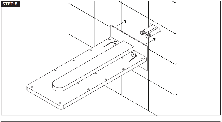 Cr&eacute;teil LED Colors Waterfall Rain Gold Tone Finish Shower Set, All in One Installation Manuals