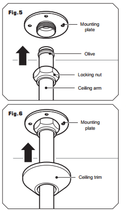 Atlantiques Massage Shower System Large Shower Head, All in One Installation Manuals