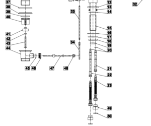 Single Handle Bathroom / Kitchen Waterfall Sink Faucet Bronze / Nickel Brushed / Polished Chrome, All in One Installation Manuals