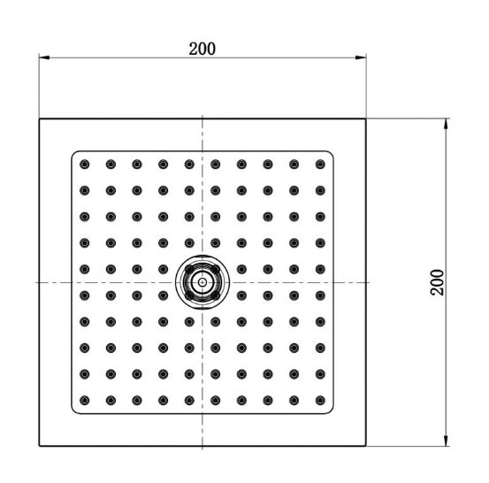 Tropical 20″ Recessed Stainless Steel Color Changing LED Rain Shower Head Oil Rubbed Bronze finish, All in One Installation Manuals