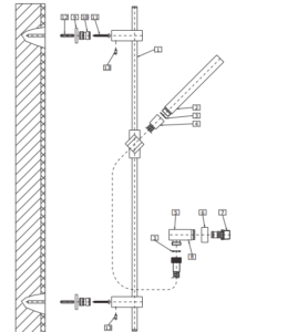 Thermostatic Shower System Rainfall Shower – Hand Shower – Brushed Nickel, All in One Installation Manuals