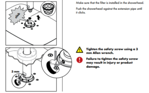 Fontana 16″ ORB Square Color Changing LED Rain Shower Head, All in One Installation Manuals