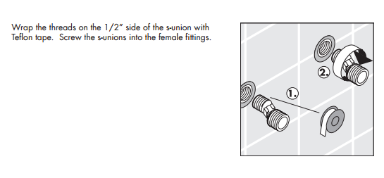 Lamia Thermostatic Double Head Shower Set, All in One Installation Manuals