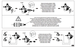 Reims Waterfall Chrome Wall Mounted Bathroom Shower Set, All in One Installation Manuals