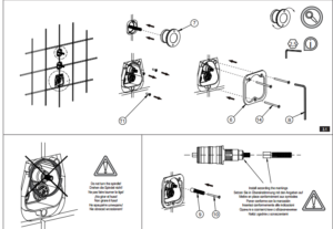 Fontana Solid Brass 3-Handles 2-way Bathroom Shower Valve, All in One Installation Manuals