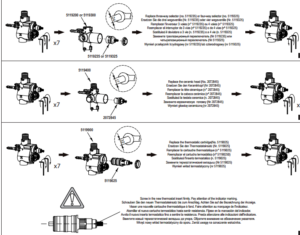Fontana Solid Brass 3-Handles 2-way Bathroom Shower Valve, All in One Installation Manuals
