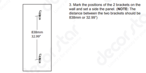 Fontana Piero Shower panel H704, All in One Installation Manuals