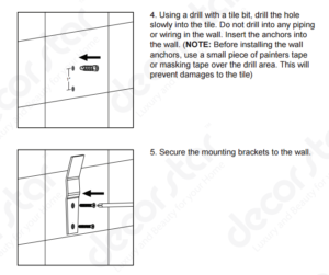 Fontana Piero Shower panel H704, All in One Installation Manuals