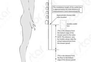 Fontana Piero Shower panel H704, All in One Installation Manuals