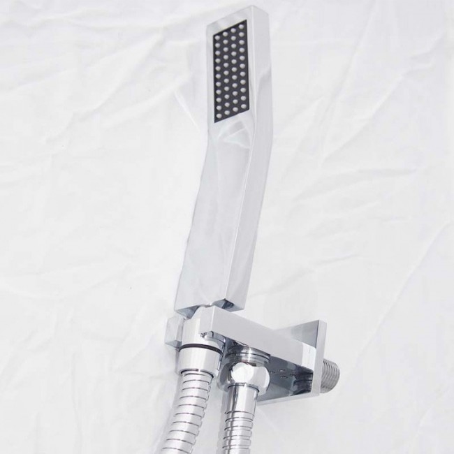 31″ Stainless Steel Multi Color Water Powered Led Shower, All in One Installation Manuals