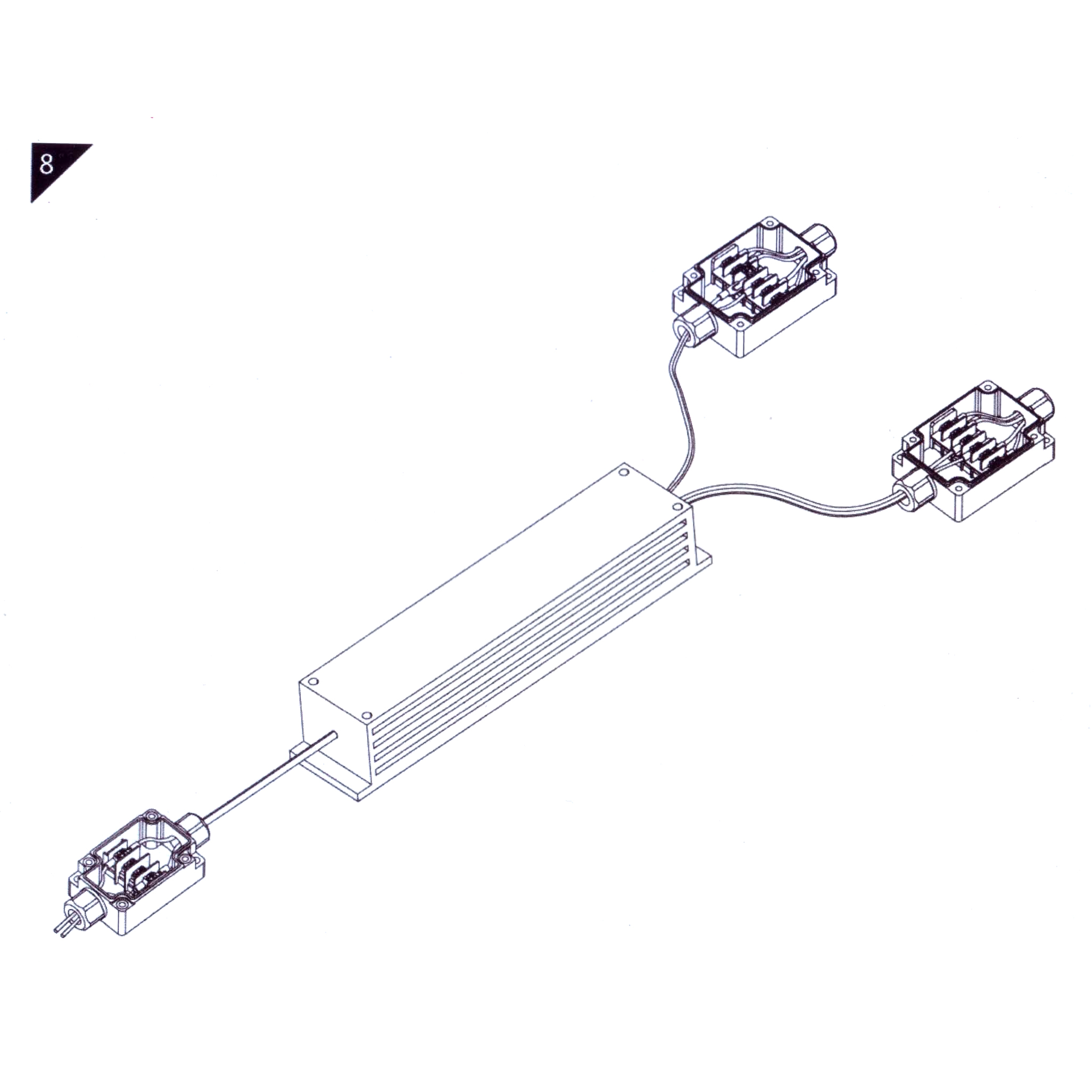 BathSelect Romantic Environment LED Shower Head With Stress-Free Body Jet & Hand Held Shower, All in One Installation Manuals