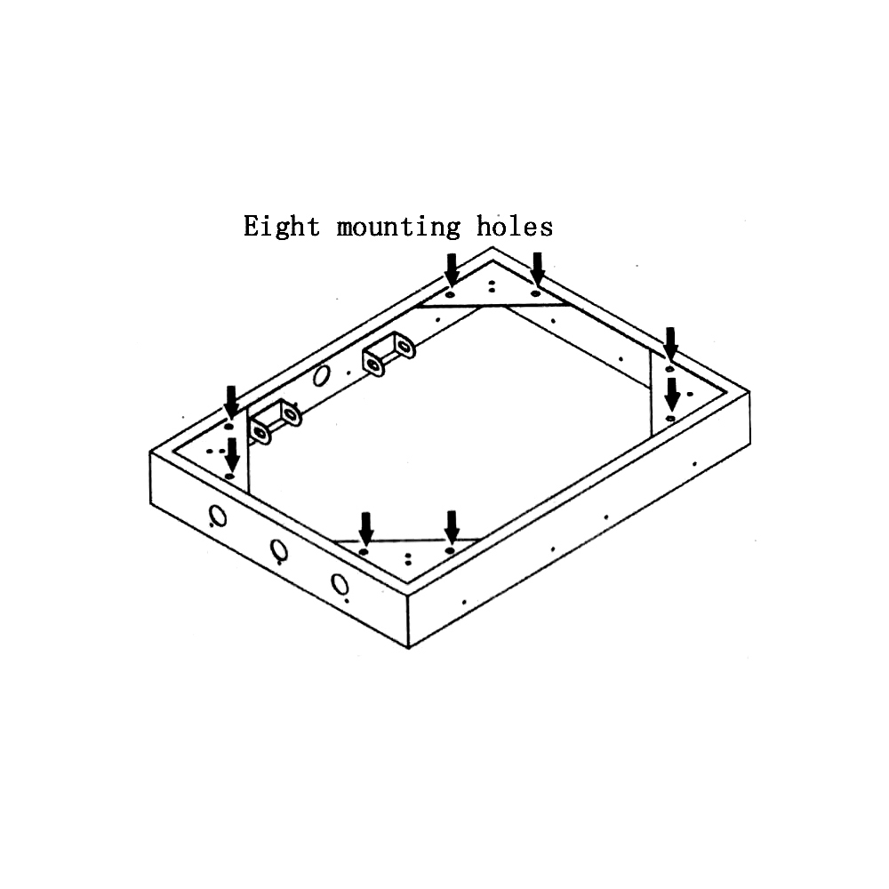 Trialo Solid Brass Recessed Color Changing Water Powered Led Shower Head, All in One Installation Manuals