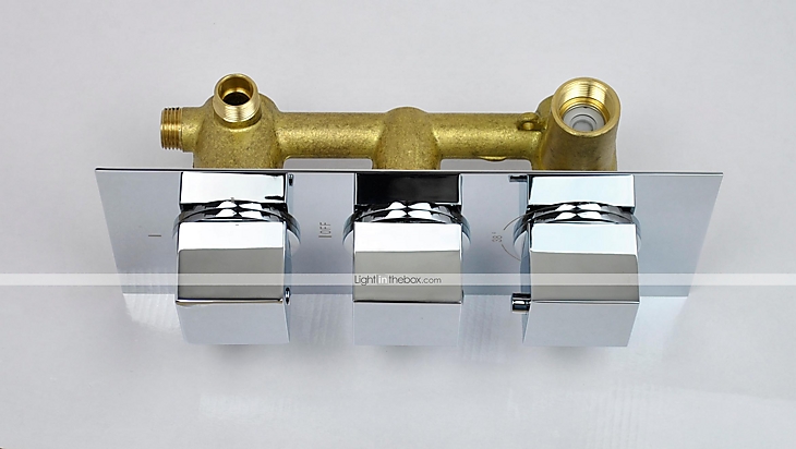 Renata 22″ ORB Contemporary RGB Multi Color Water Powered Led Shower Head, All in One Installation Manuals