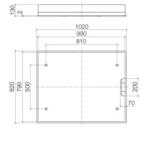 WaterFall Roman Square Rain Shower Head, All in One Installation Manuals