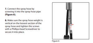 Quito 16″ Oil Rubbed Bronze Sink Faucet with Pull Down Spray, All in One Installation Manuals