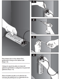 Turrubares Deck Mounted Kitchen Sink Faucet with Pull Down Sprayer, All in One Installation Manuals