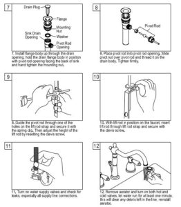 Luxury Natural Jade Gold Finish Basin Faucet Dual Handles Mixer Tap Centerset, All in One Installation Manuals