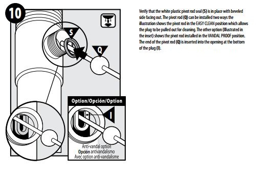 Colombes Single Handle Deck Mounted Bathroom Sink Faucet, All in One Installation Manuals