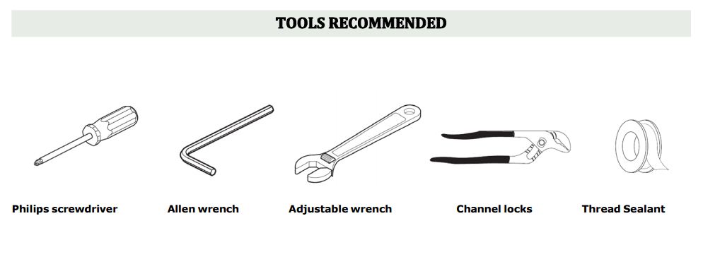 Reno LED Color Changing Oil Rubbed Bronze Basin Faucet Single Handle Mixer Tap, All in One Installation Manuals