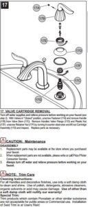 Venice Dual Handle Brass Antique ORB Faucet, All in One Installation Manuals