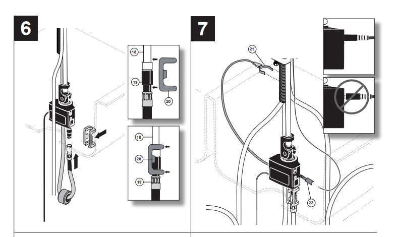 Abrantes Kitchen Sink Faucet with Pull Out Sprayer, All in One Installation Manuals