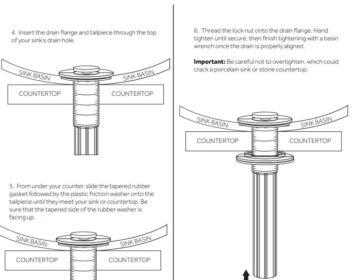 Dual Handle Chrome Finish Wall Mount Vessel Sink Faucet, All in One Installation Manuals